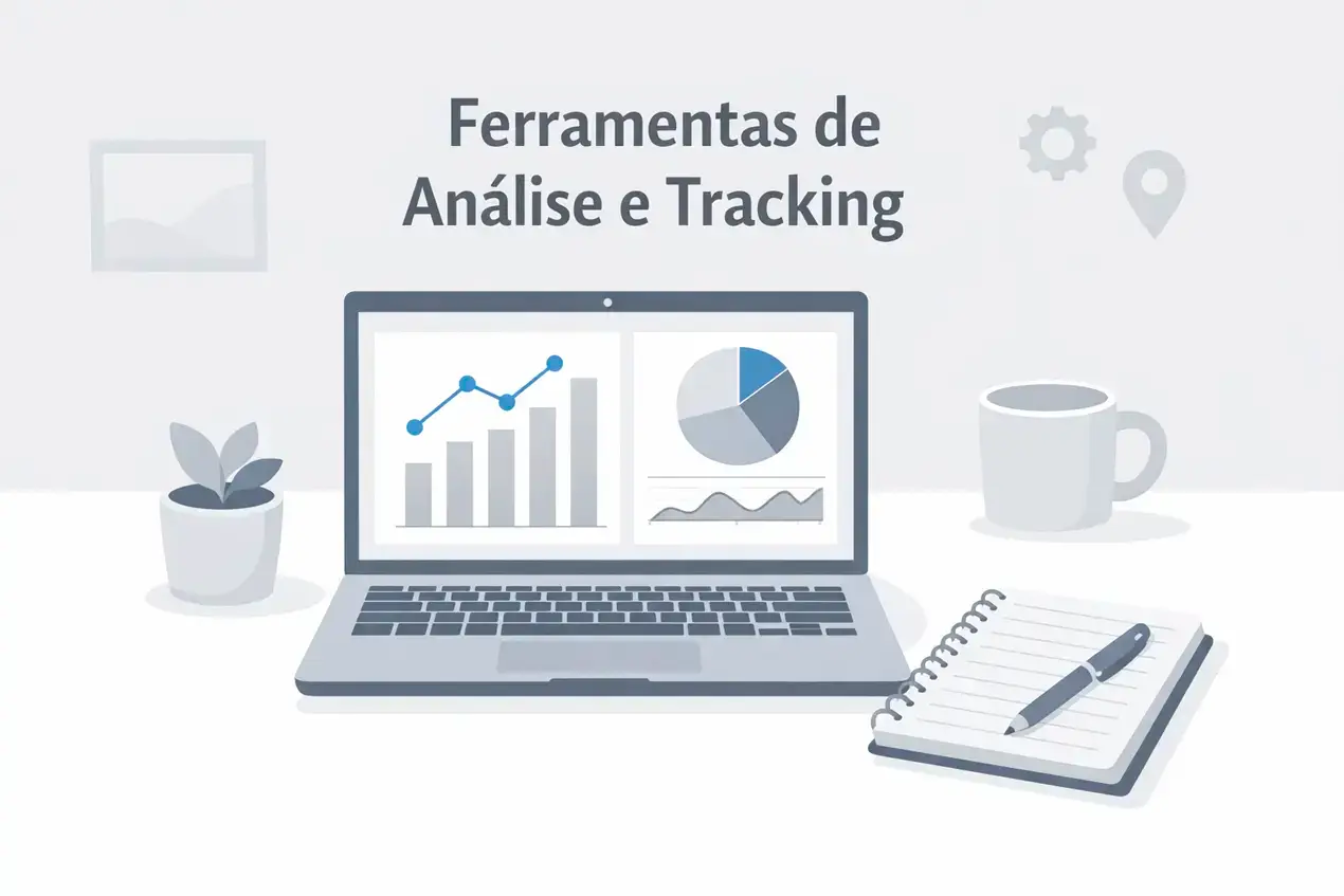 Workspace organizado com laptop mostrando dados e caderno de anotações para controle de apostas