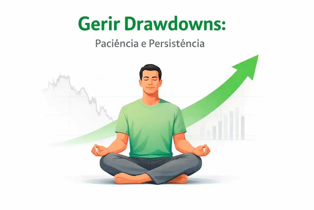 Pessoa resiliente em momento de concentração calma representando recuperação e persistência